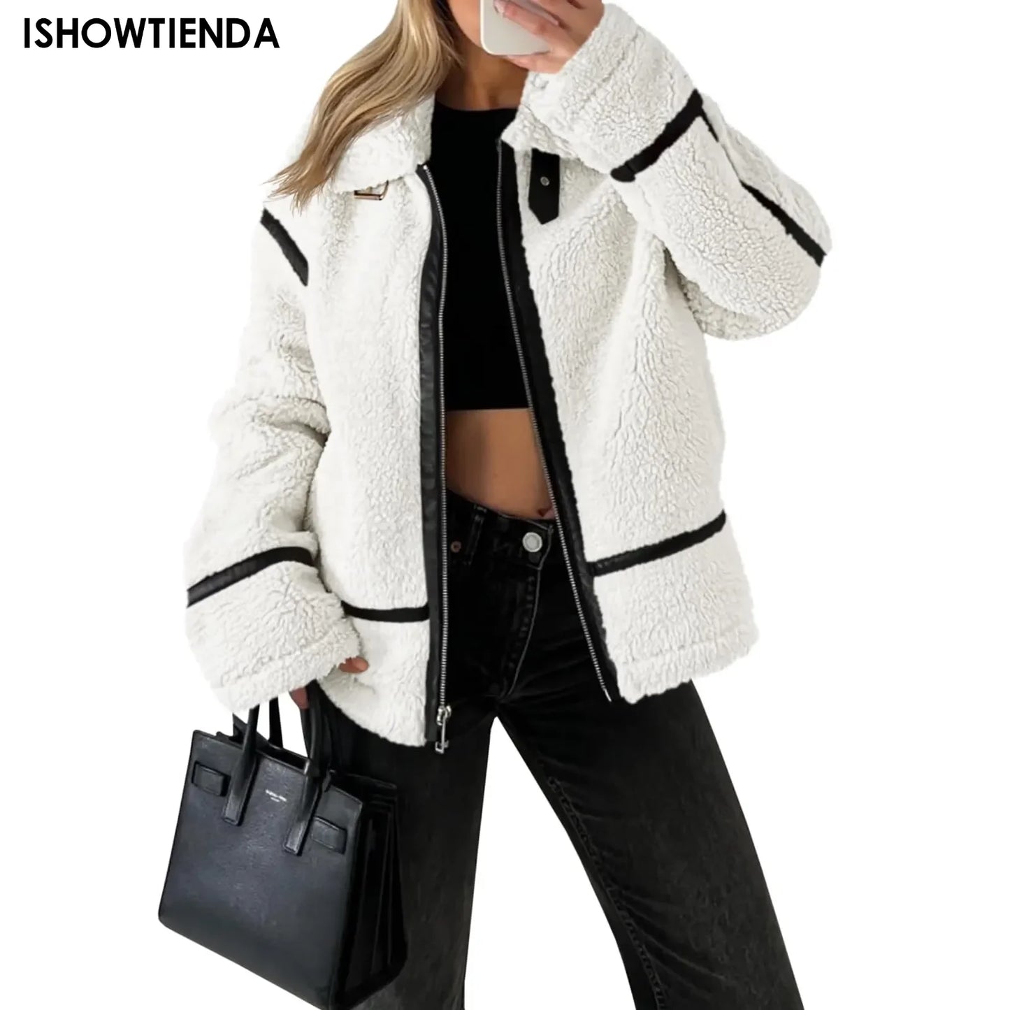 plus Size Women Winter Warm Coat Jacket Outwear Ladies Cardigan Coat Fleece Hooded Coat New Fashion Simple Jackets Overcoat