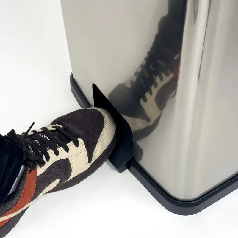 Mainstays 13.2 Gallon Rectangular Step Trash Can Plastic Kitchen Waste Bin for Home Use