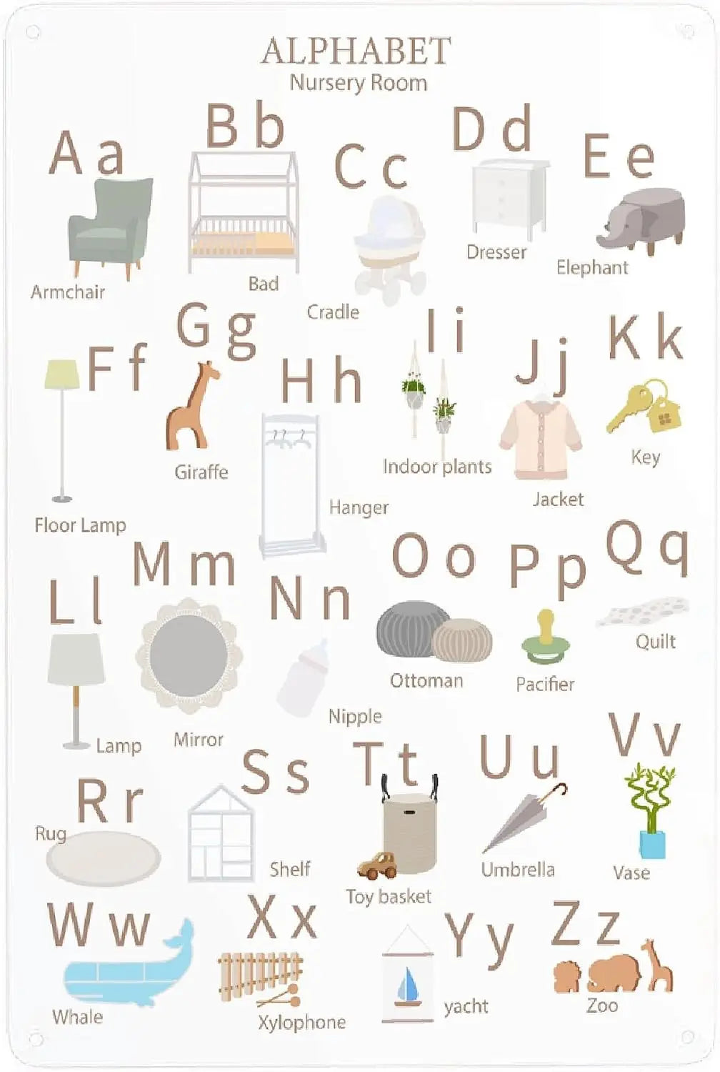 Turkey Metal Poster Sign Decor For Kids Children Boys Girls Decorations Aluminum 12x8 Inch Posters for Gifts for Bar A