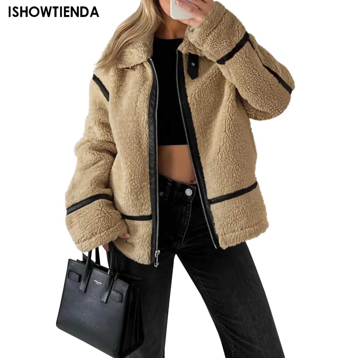 plus Size Women Winter Warm Coat Jacket Outwear Ladies Cardigan Coat Fleece Hooded Coat New Fashion Simple Jackets Overcoat