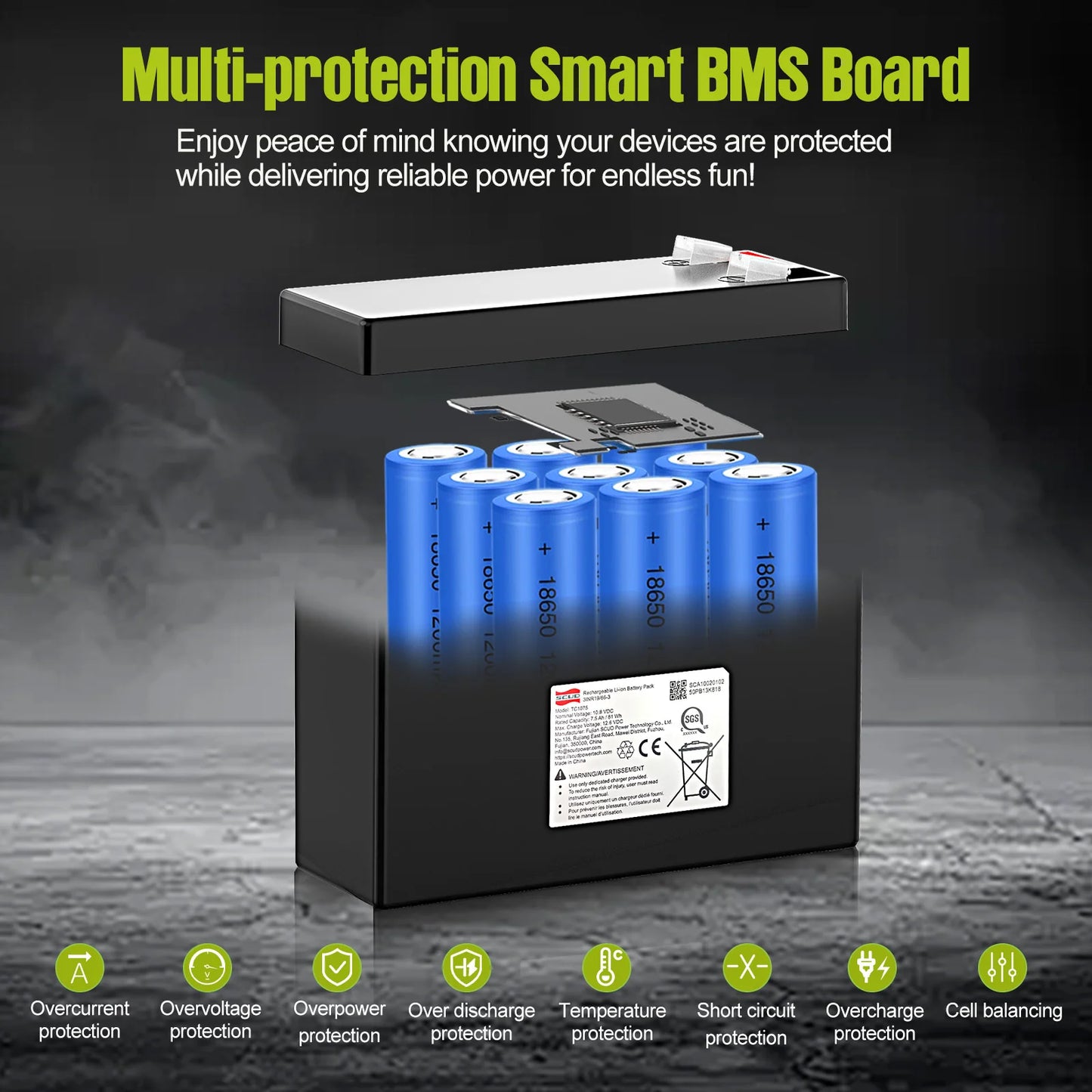 Children's Electric Vehicle Toy Cars Motorcycles Baby Strollers 10.8V 7.5Ah Lithium Battery Better Than LiFePo4 Battery