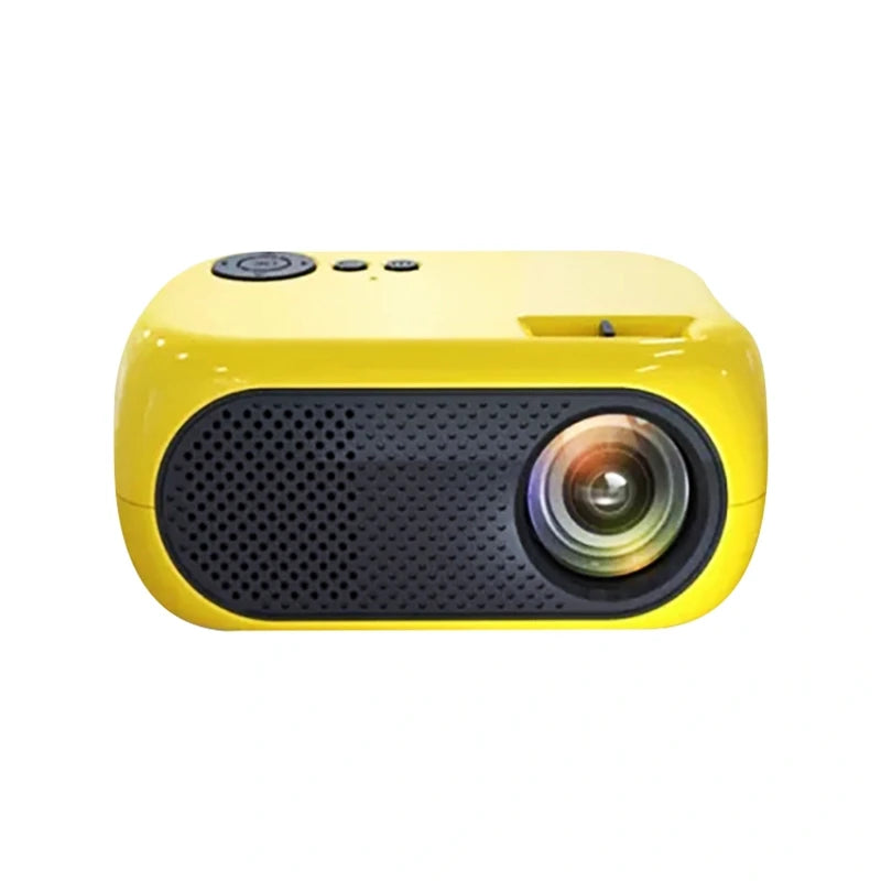 Full HD Portable Mini Projector 480 360P USB HDMI Supports 1080P Halloween Gift Home Theater Outdoor LED Mini Projector