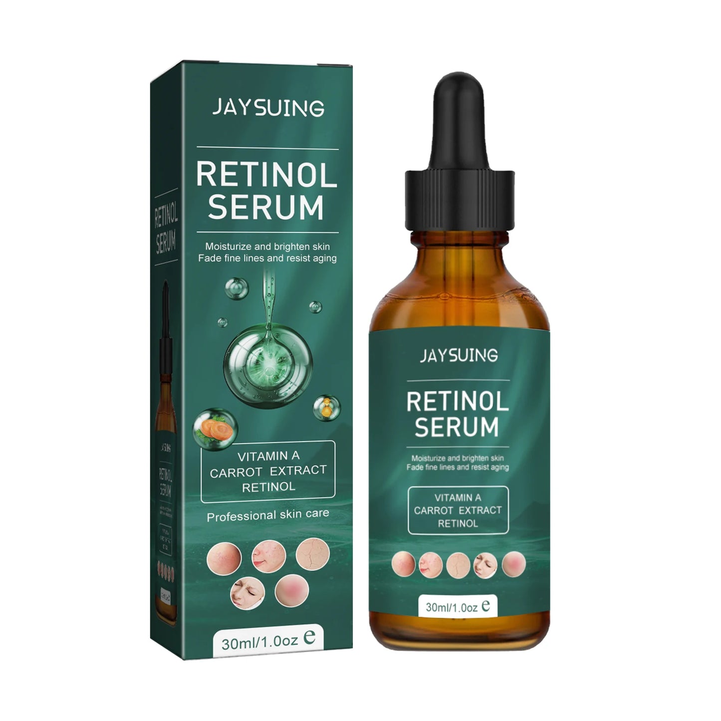 Retinol Face Essence Vitamin A Serum Reduces Fine Lines Shrinks Pores Brightens Moisturizes Tightens Skin Facial Care