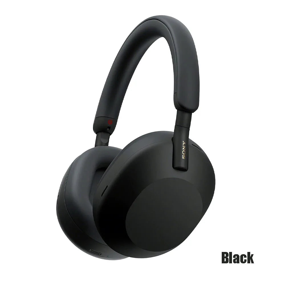 Sony WH-1000XM5 Wireless Headphones Noise Cancelling Foldable Bluetooth Earphones Bass Stereo Sound for Gaming Business and Exercise