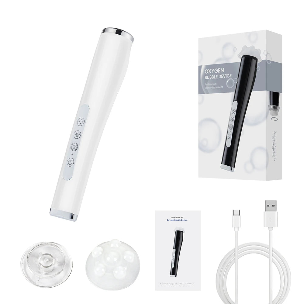 Oxygen Bubble Pen CO2 Portable Facial Machine CO2 Gel Skin Care Device Facial SPA Beauty Machine