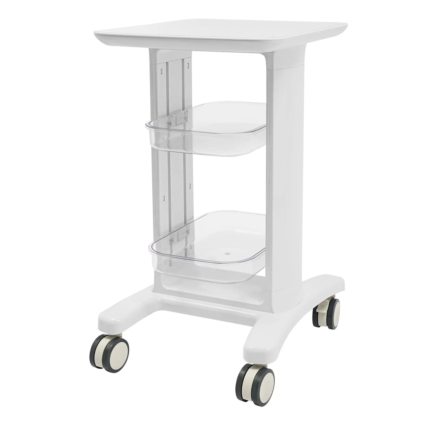 3 Tier Beauty Salon Trolley Portable Rolling Storage Cart for Barber Shops Nail Salons Hospitals Health Clubs Living Rooms