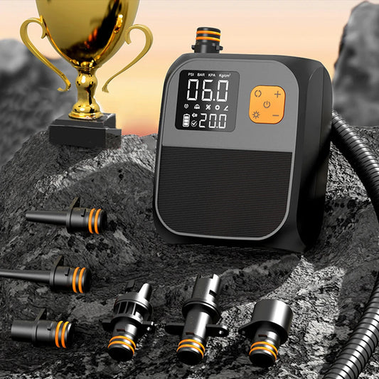 Boat Kayak Accessories High Pressure 25PSI Stand Up Paddle Board Pump for Surfing Kite Mattress Tent