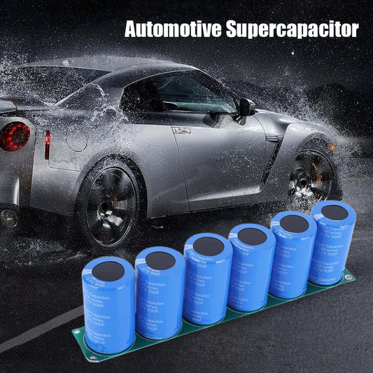 Automotive Capacitor with Protection Board Electronic Rectifier Voltage Regulator Battery Accessories