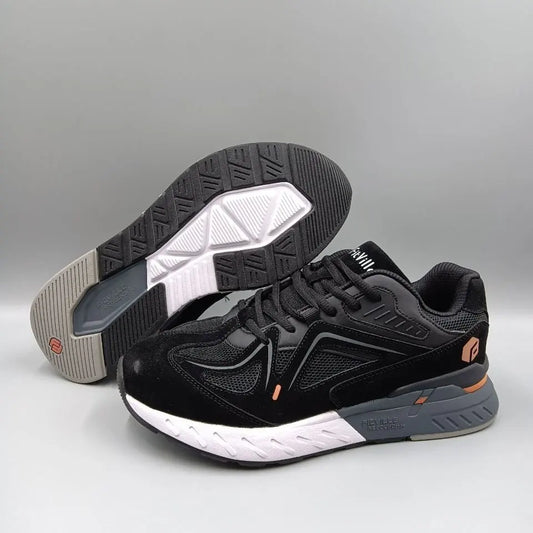 Men's Walking Shoes Wide-Fit Sports Trainers Unisex Flat-Footed Arch Support Relieves Heel Pain Non-Slip Running Shoes