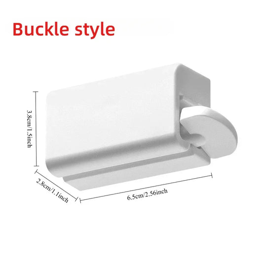 Wall Mounted Toothpaste Squeezer Magnetic Lazy Squeezer Toothpaste Clamp Bathroom Toothpaste Toothbrush Rack Home Storage Rack