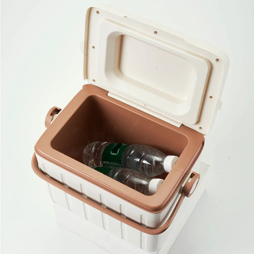 6L Camping Cooler Box Multipurpose Insulated Ice Chest Portable Outdoor Hard Cooler for Picnic Beach Fishing