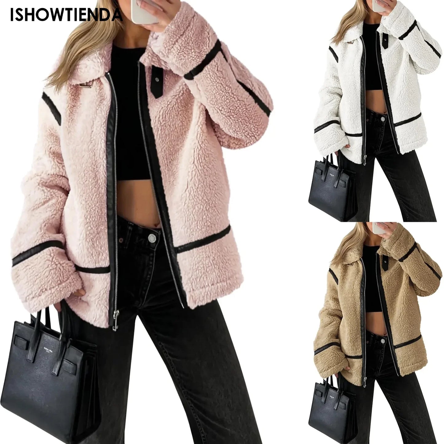 plus Size Women Winter Warm Coat Jacket Outwear Ladies Cardigan Coat Fleece Hooded Coat New Fashion Simple Jackets Overcoat