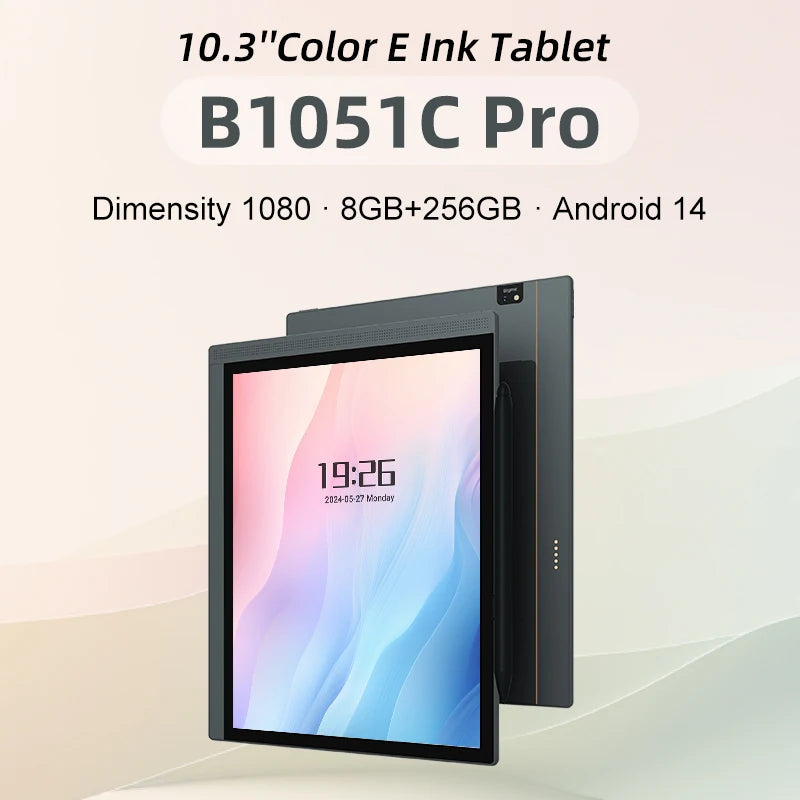 Bigme B1051C E Ink Screen Tablet 10.3 Inch Ebook Reader Dimensity 900 CPU 6GB RAM 128GB ROM Android 14 Google Play Support