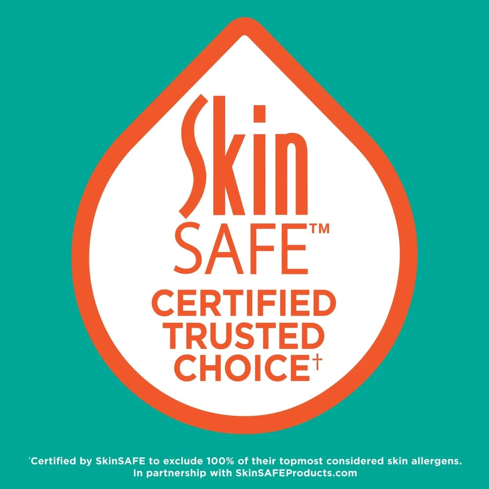 Sensitive Skin Liquid Laundry Detergent 105 Loads Hypoallergenic Fresh Scent Dye-Free HE Concentrated Stain Fighters