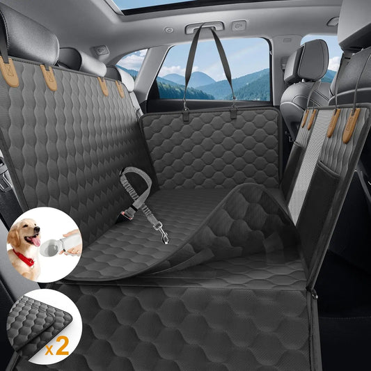 Waterproof Pet Travel Accessories Foldable Dog Car Seat Safety Hammock Trunk Mat Rear Back Seat Protector