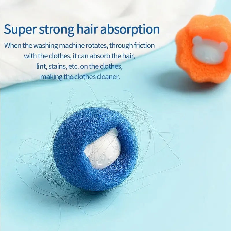 Laundry Ball Kit Hair Remover for Pet Clothes Cleaning Dog Accessories Household Tool