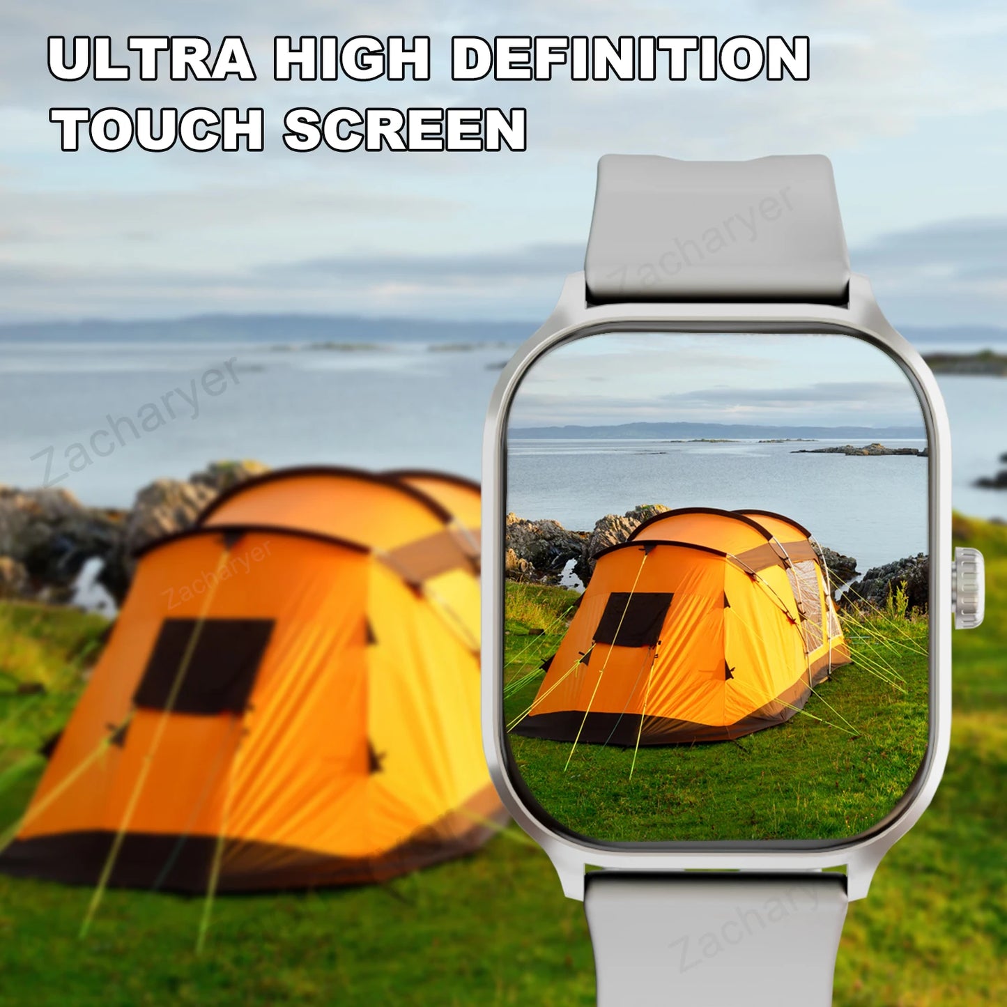 Smart Watch with Wireless Calling and Dial Multi Sport Mode Calling Reminder and Rejection SMS Reminder for iPhone and Android