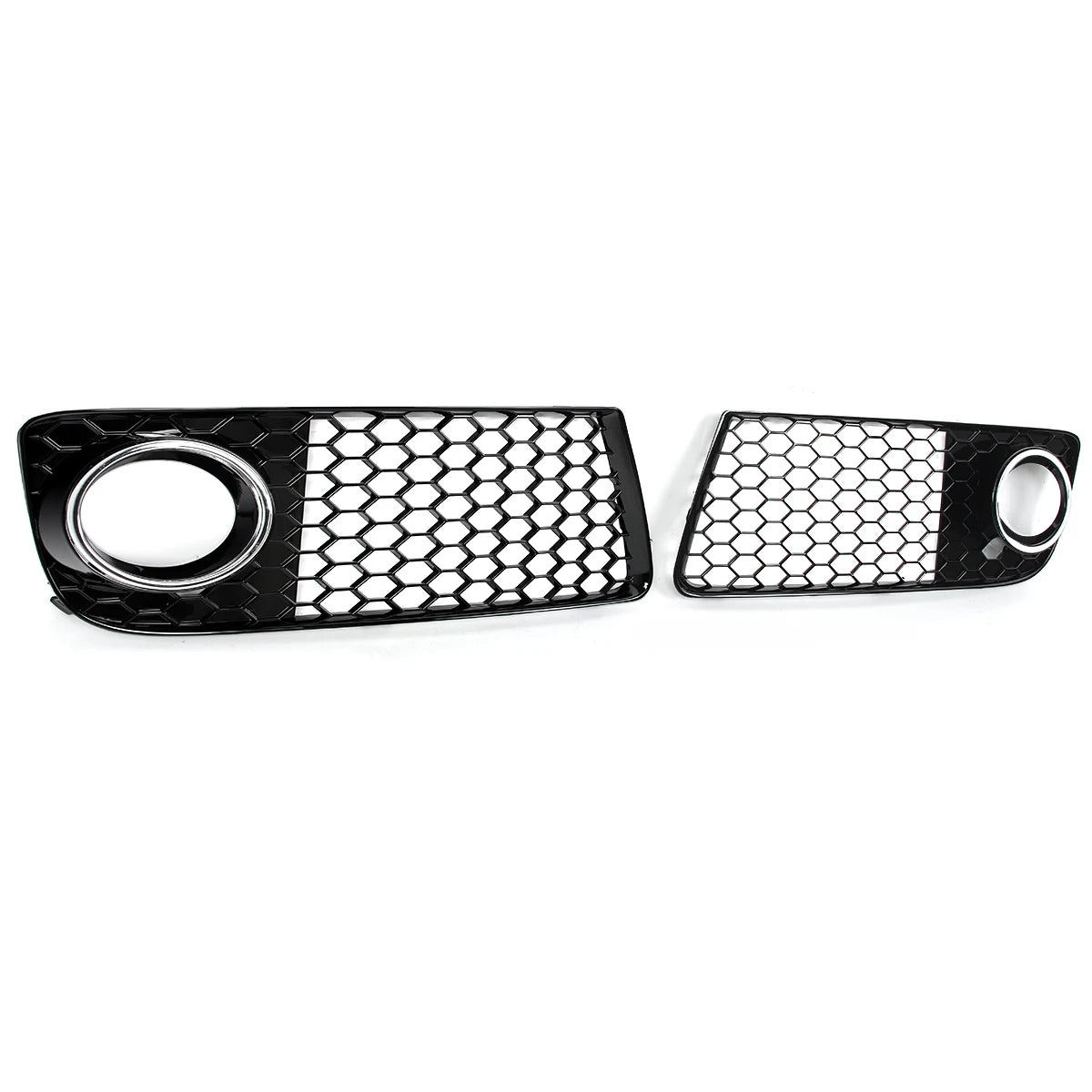 For Audi TT MK2 8J Front Bumper Fog Light Grills Honeycomb Mesh Lamp Cover 2010 2011 2012 2013 2014