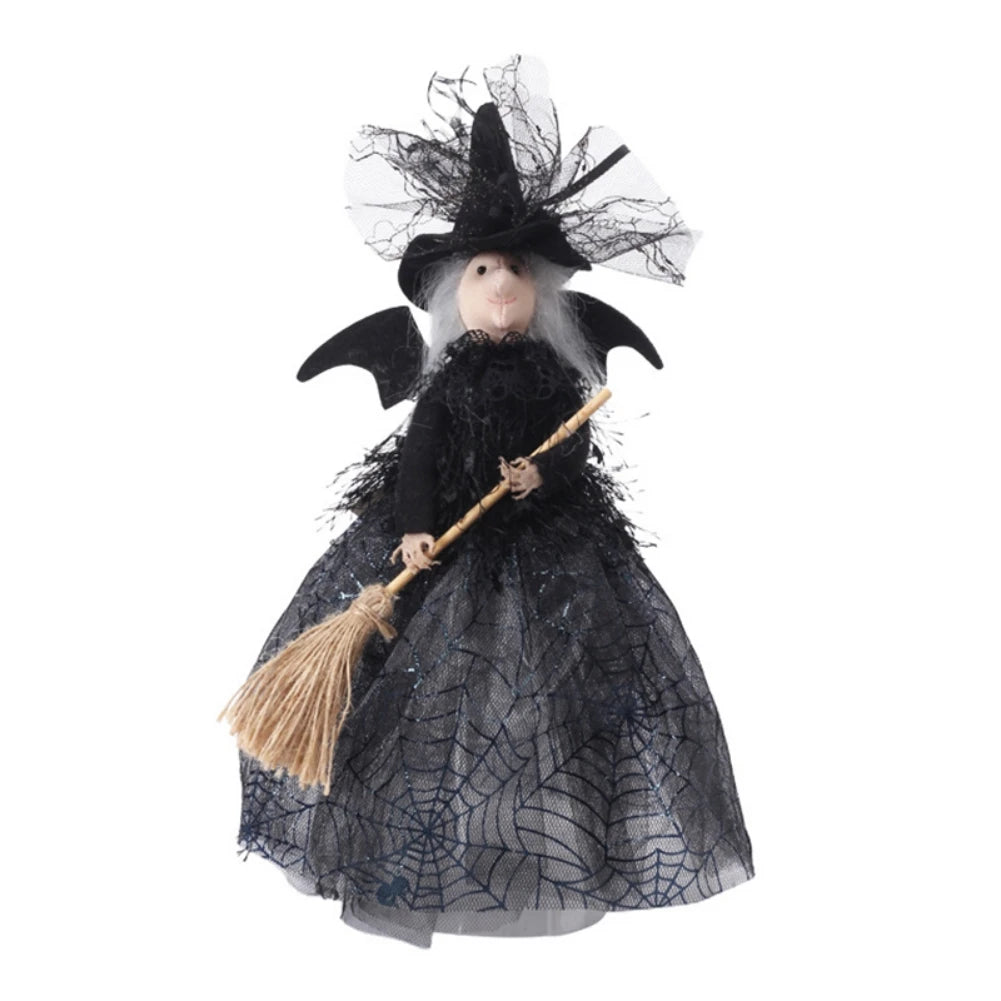 Halloween Decoration Witch Doll Tree Topper Hanging Decorations Table Centerpieces Party Favors