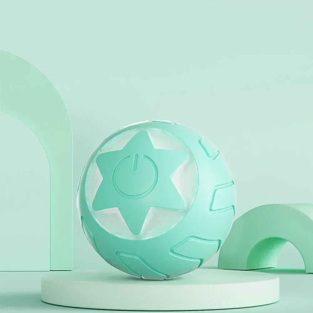 Smart Cat Toy Automatic Rolling Ball Electric Self Moving Kitten Toy Indoor Interactive Cat Accessories