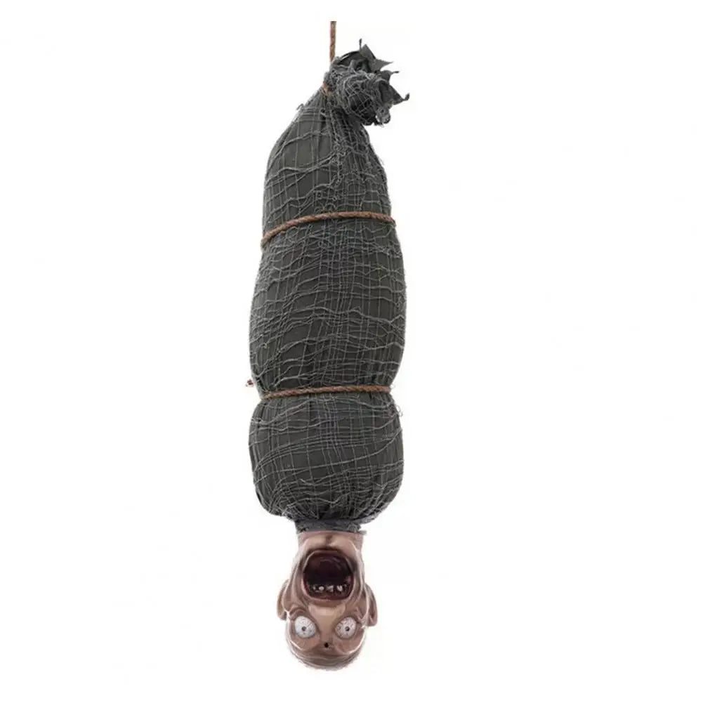 Halloween Hanging Corpse Decoration Creepy Glowing Body Figurine Scary Haunted House Prop