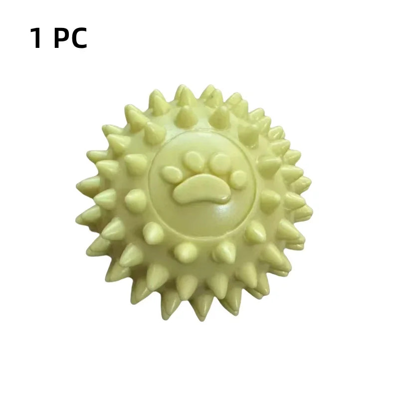 Pet Ball Toys Interactive Rubber Chewing Toy for Small and Large Dogs and Cats Tooth Cleaning Ball Pet Accessories