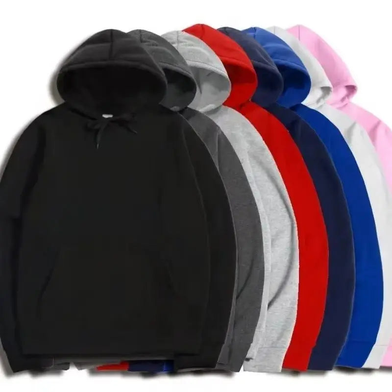 Spring Autumn Fashion Men's Women's Hoodie Casual Hoodies Pullovers Sweatshirts Men's Top Solid Color Hoodies Sweatshirt Male