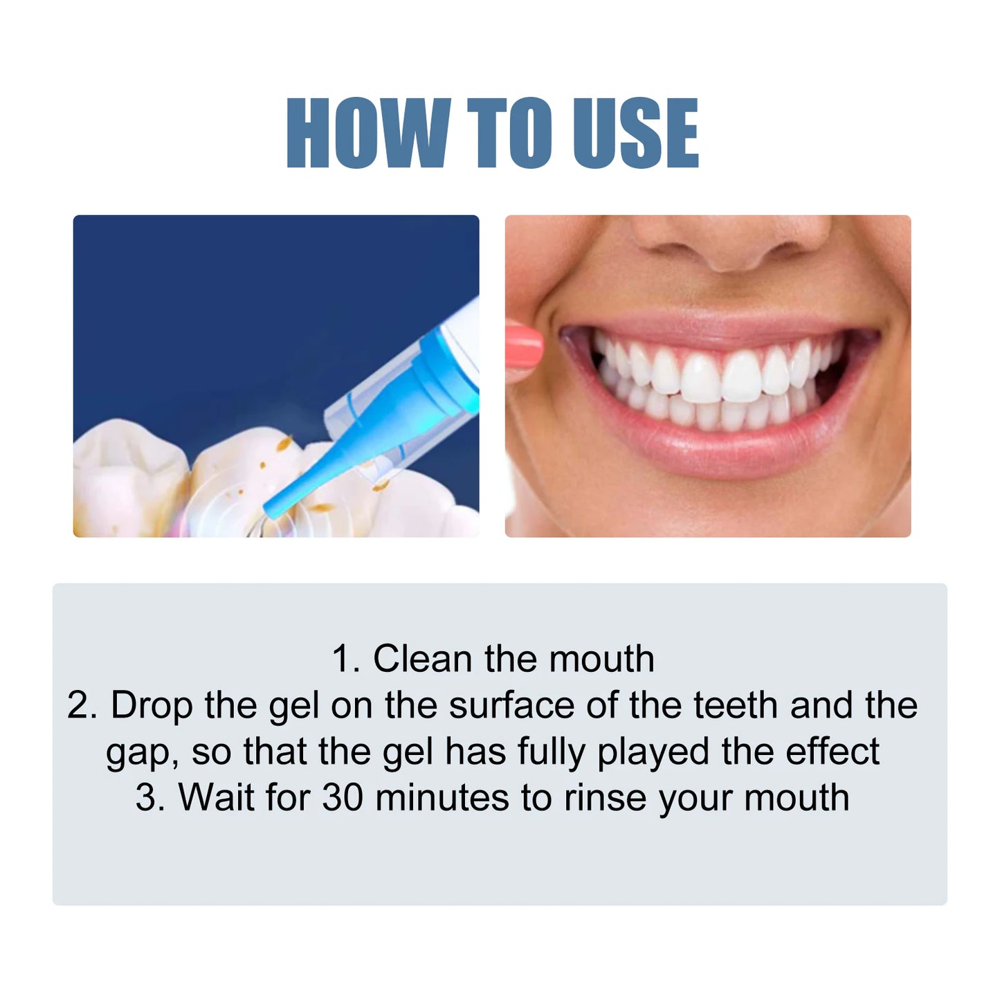 EELHOE Tooth Repair Toothpaste Gel for Oral Ulcer Relief Gum Inflammation Stain Cleaning Tartar Removal Fresh Breath