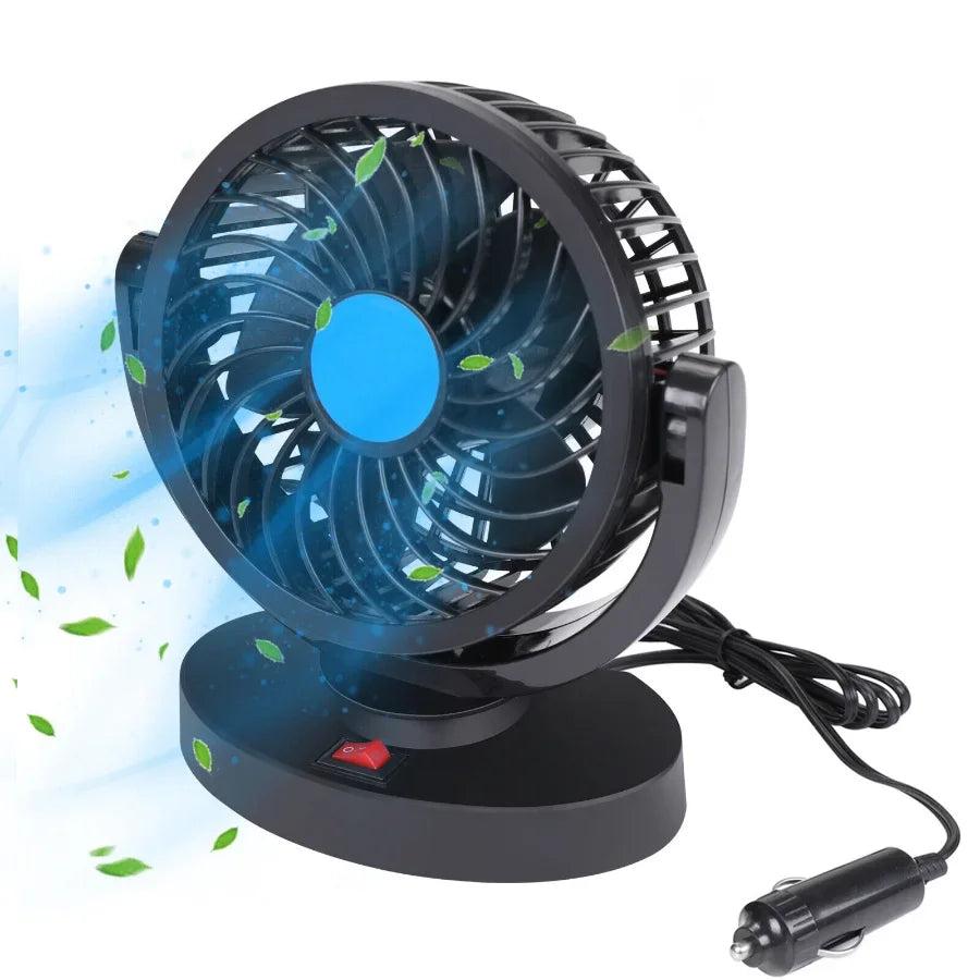 Arrival Car Defroster Fan Cooling Fan 12V 24V USB High Rotational Speed Portable Automotive Accessory