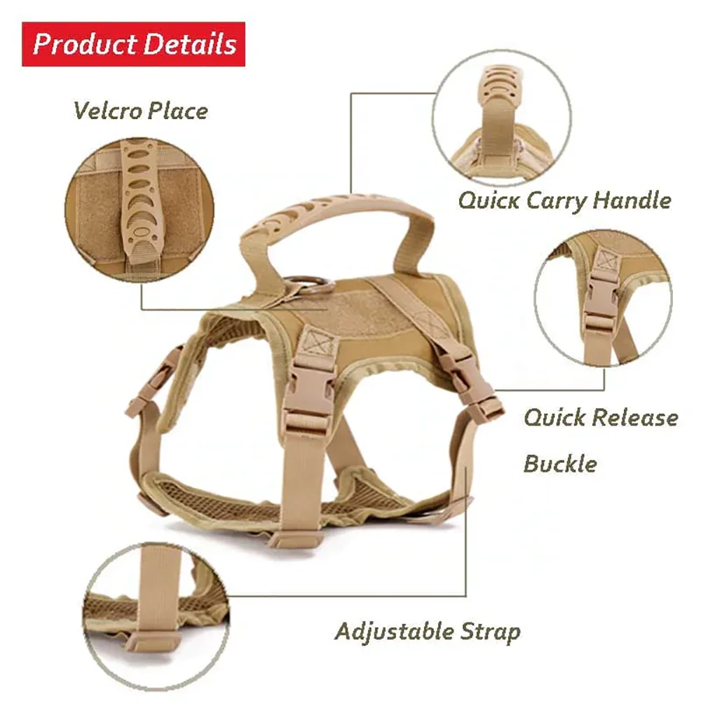 Cat Harness Accessories Soft Escape Proof Breathable Vest Adjustable Walking Control Handle for Kittens and Puppies