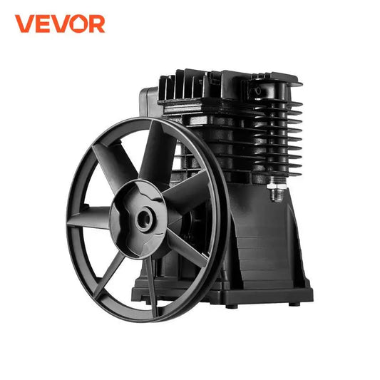 SucceBuy 3HP Air Compressor Pump Head 5.8CFM 90PSI Twin Cylinder Oil Lubricated Piston Compressor
