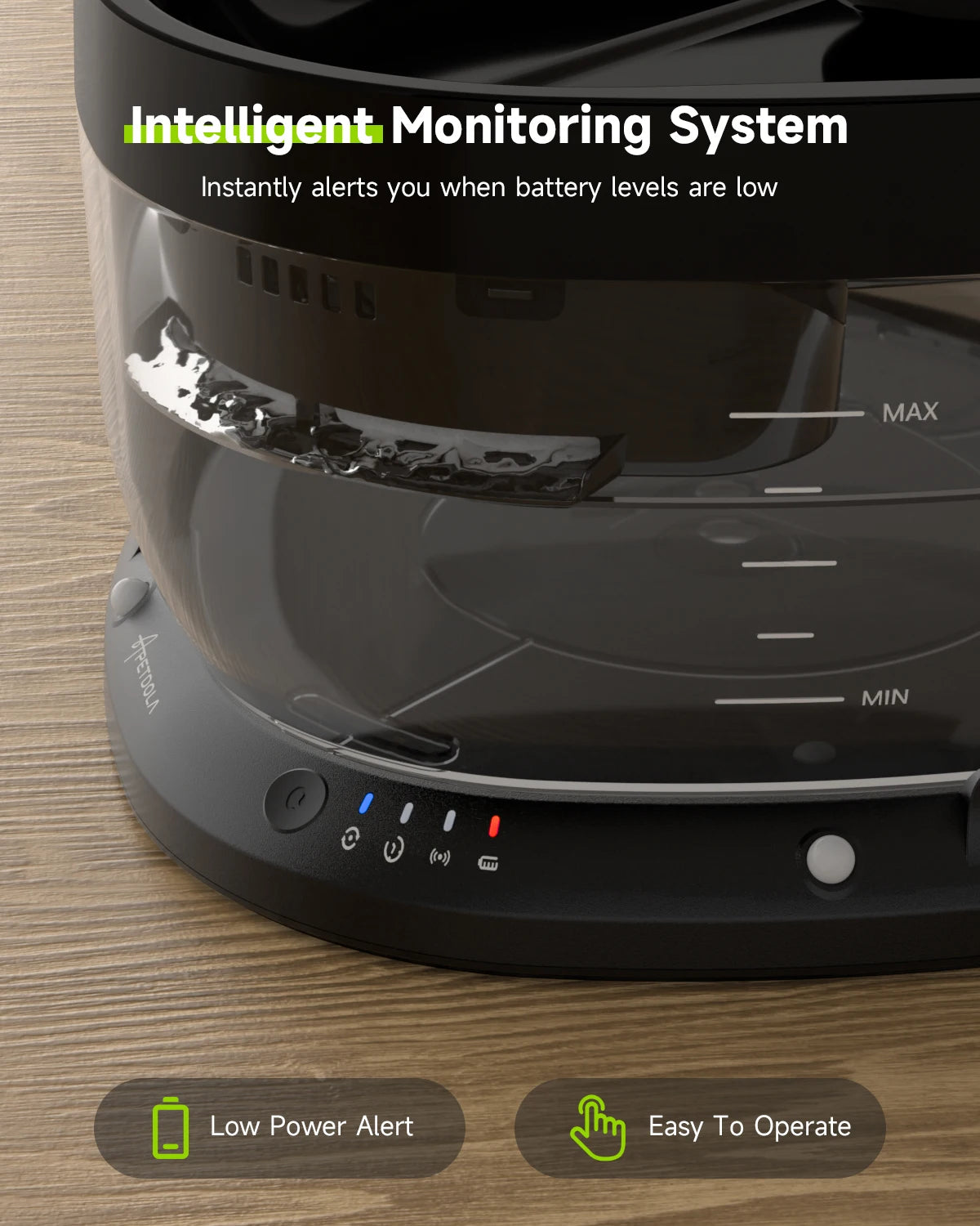 Apetdola 7L Wireless Dog Water Fountain Auto Sensor Drinking Fountain for Dogs and Cats Pet Water Dispenser Accessories