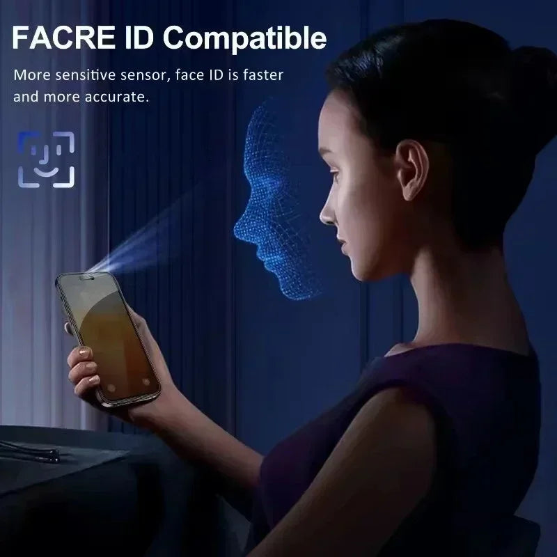 5 Pcs Full Cover Privacy Screen Protector For iPhone 16 11 12 13 14 Pro Max Mini 8K Anti Spy Glass For iPhone 15 Pro XR X XS Max