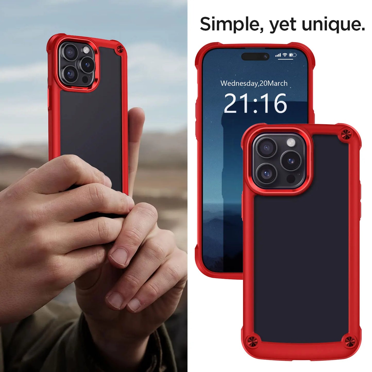 For iPhone 15 iPhone 15 Pro iPhone 15 Plus iPhone 15 Pro Max 5G Phone Case Shockproof Protective Thin Slim Rugged Cover