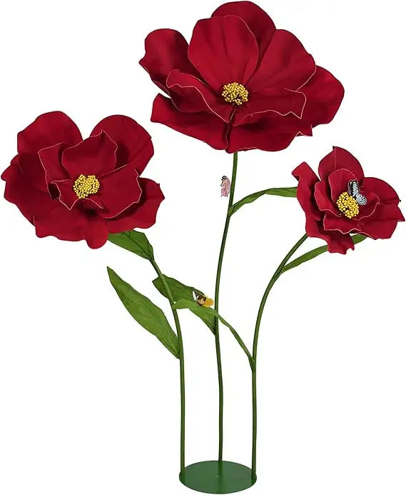 Ft Giant Artificial Flowers for Decoration, Large EVA Flower Decor, Wedding Arrangements, Birthday Party Banquet Background