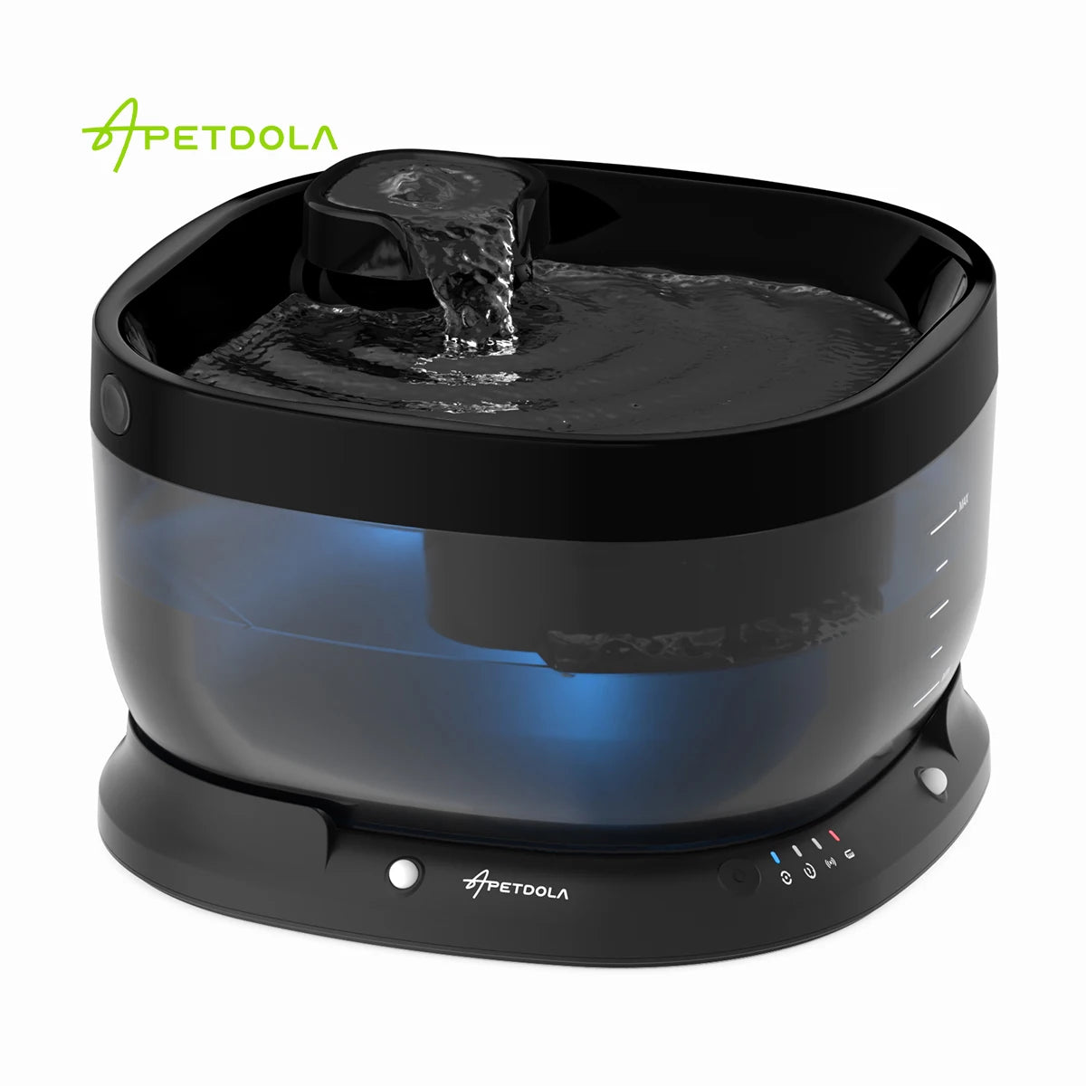 Apetdola 7L Wireless Dog Water Fountain Auto Sensor Drinking Fountain for Dogs and Cats Pet Water Dispenser Accessories