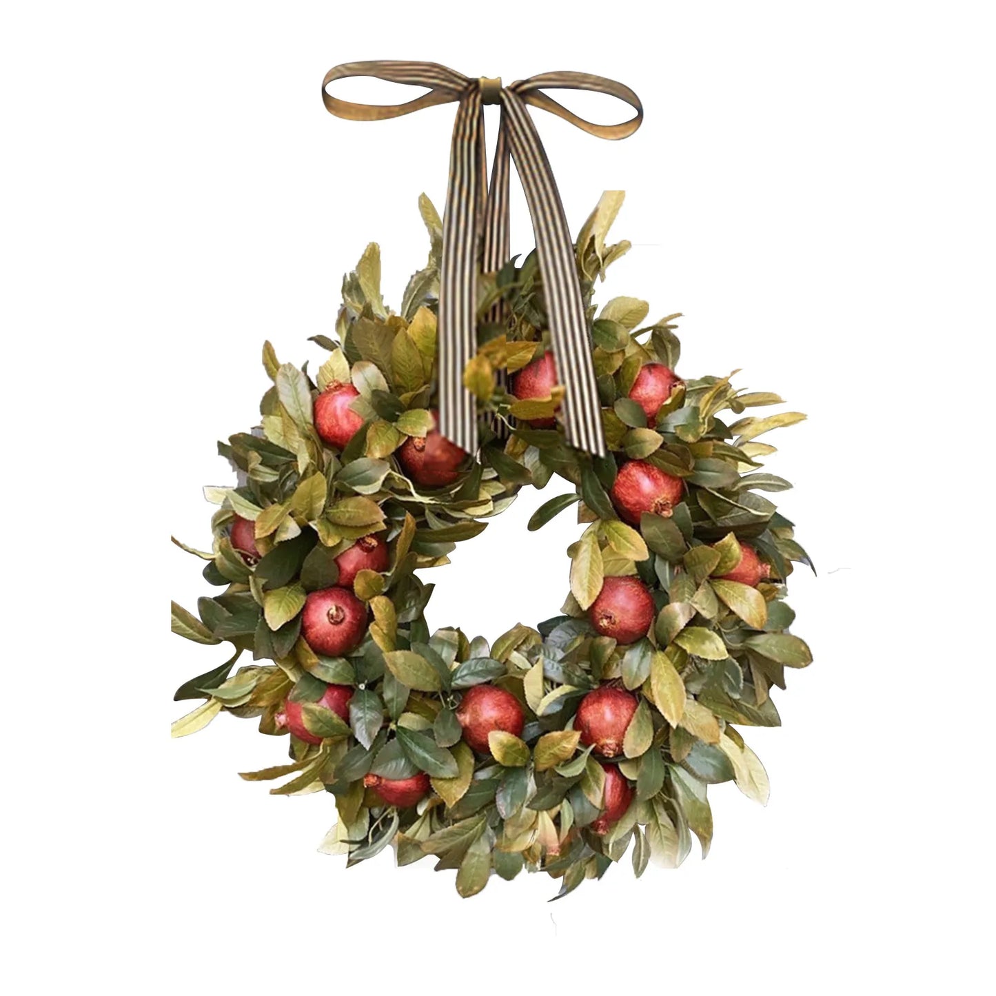Wreaths For Front Door Simulation Green Plants Wreath Spring Front Door Wreath With Welcome Sign For Farmhouse Porch Home Wall