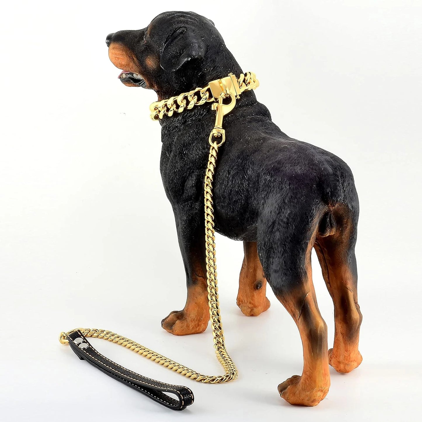 Rose Gold Pet Leash High Quality Elegant Accessory for Dogs