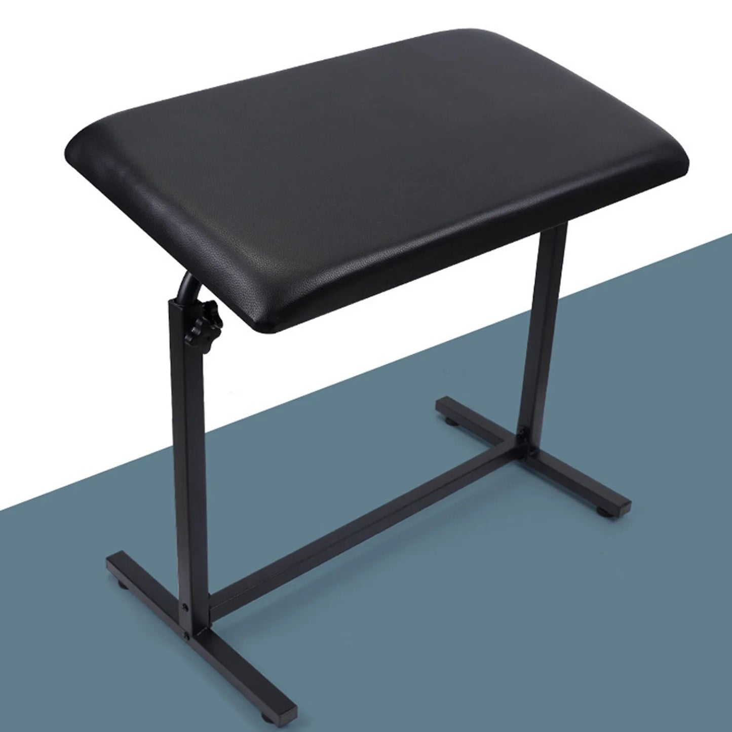Oversize Pad Armrest Tattoo Stand, Rotatable Soft Panel, Height Adjustable 67-100cm