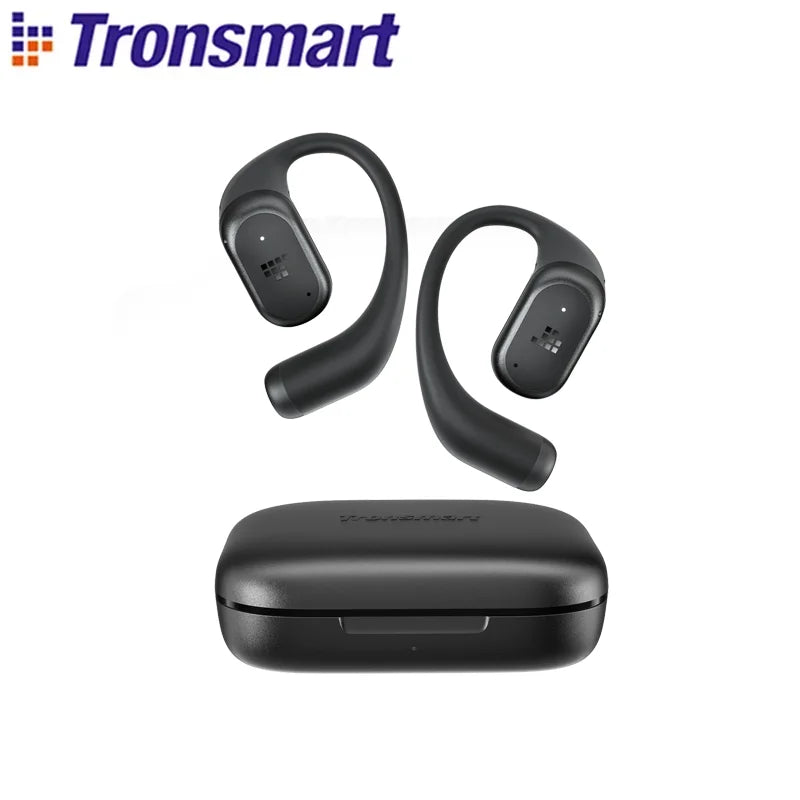 Tronsmart OpenFly 2 Pro Earphones Open Ear Bluetooth Earbuds with 40 Hour Playtime SoundPulse and Sound Balance Technology for Sports