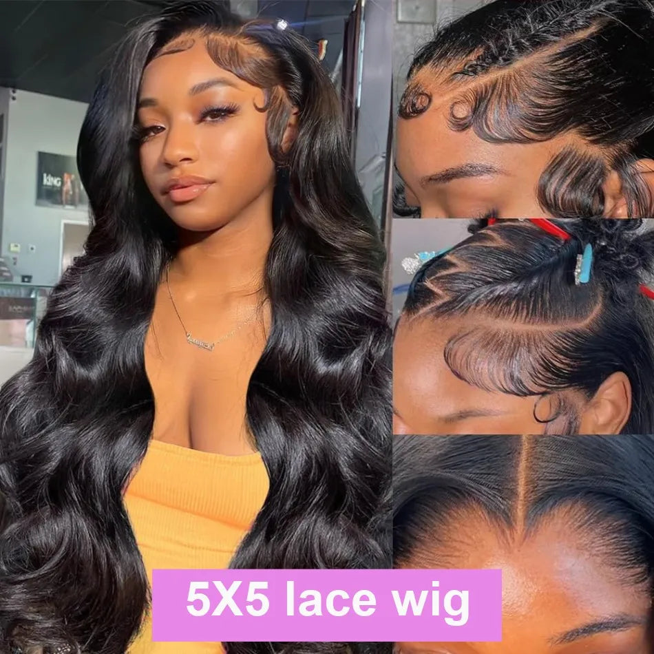 Body Wave Wigs Glueless 30 Inch Lace Front Wig Human Hair 5x5 Hd Frontal Wig 4x4 Brazilian Closure Wig Perruque Cheveux Humains