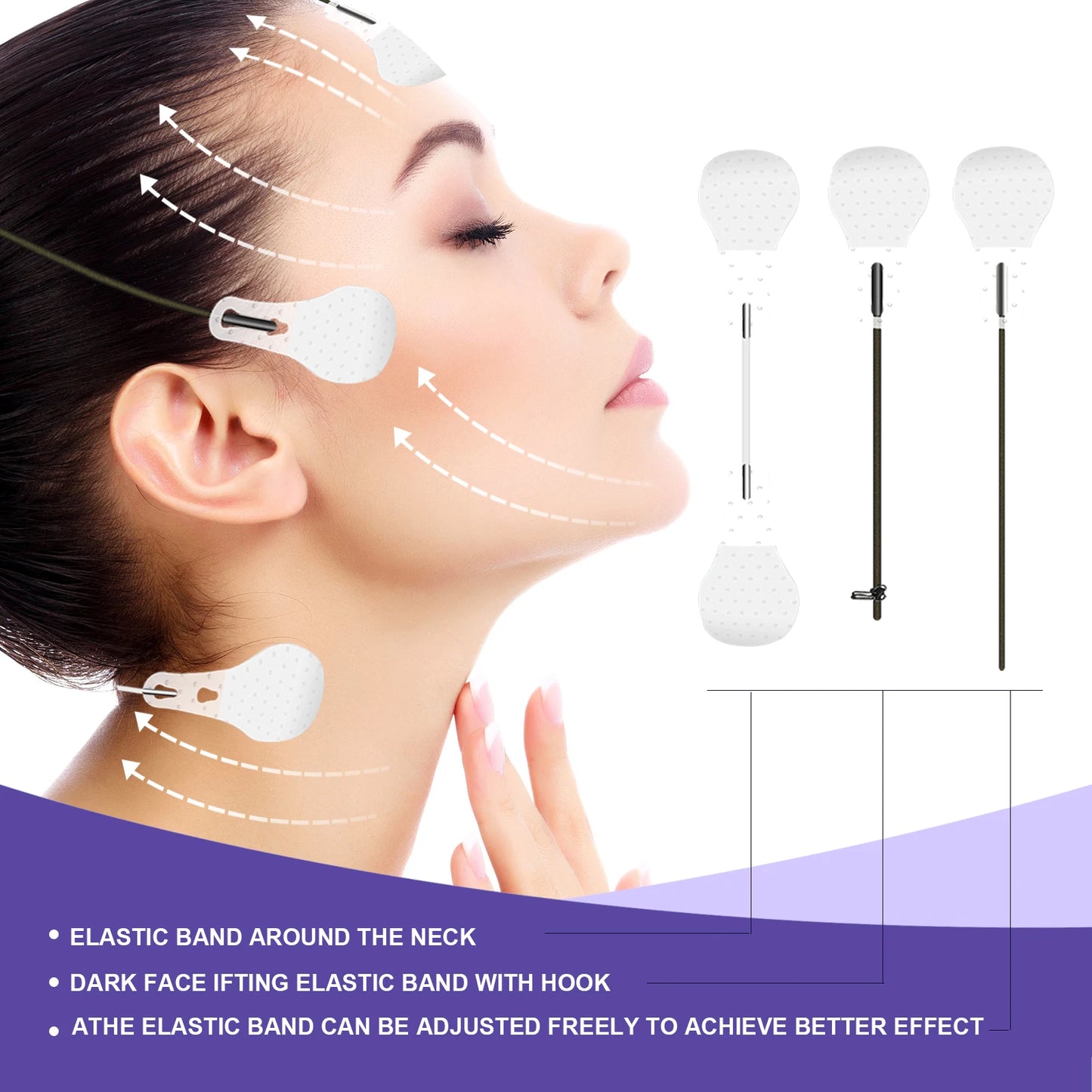 Facial Invisible Lifting Patch V Face Lifting and Shaping Device Tighten Skin Shrink Chin Fade Fine Lines Facial Care Tool