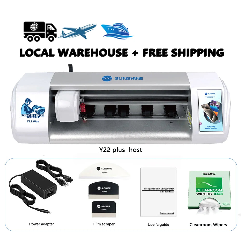 Y22 Plus Unlimited Film Cutting Machine Intelligent Display Screen WiFi and Bluetooth Connection Supports Films Up to 16 Inches