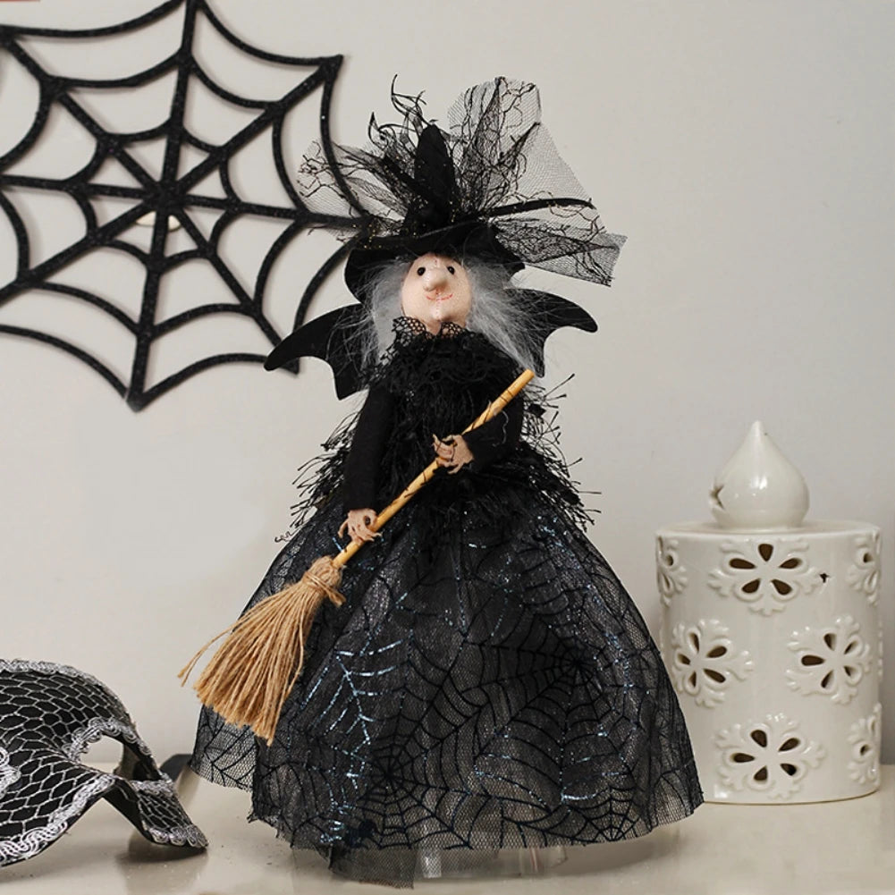 Halloween Decoration Witch Doll Tree Topper Hanging Decorations Table Centerpieces Party Favors