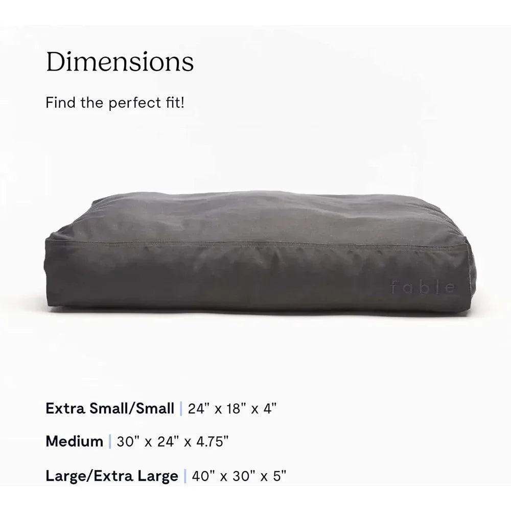 Big Dog Bed Extra Soft Dog Bed Minimalist Design Water Resistant Cushion for Large Dogs and Small Humans
