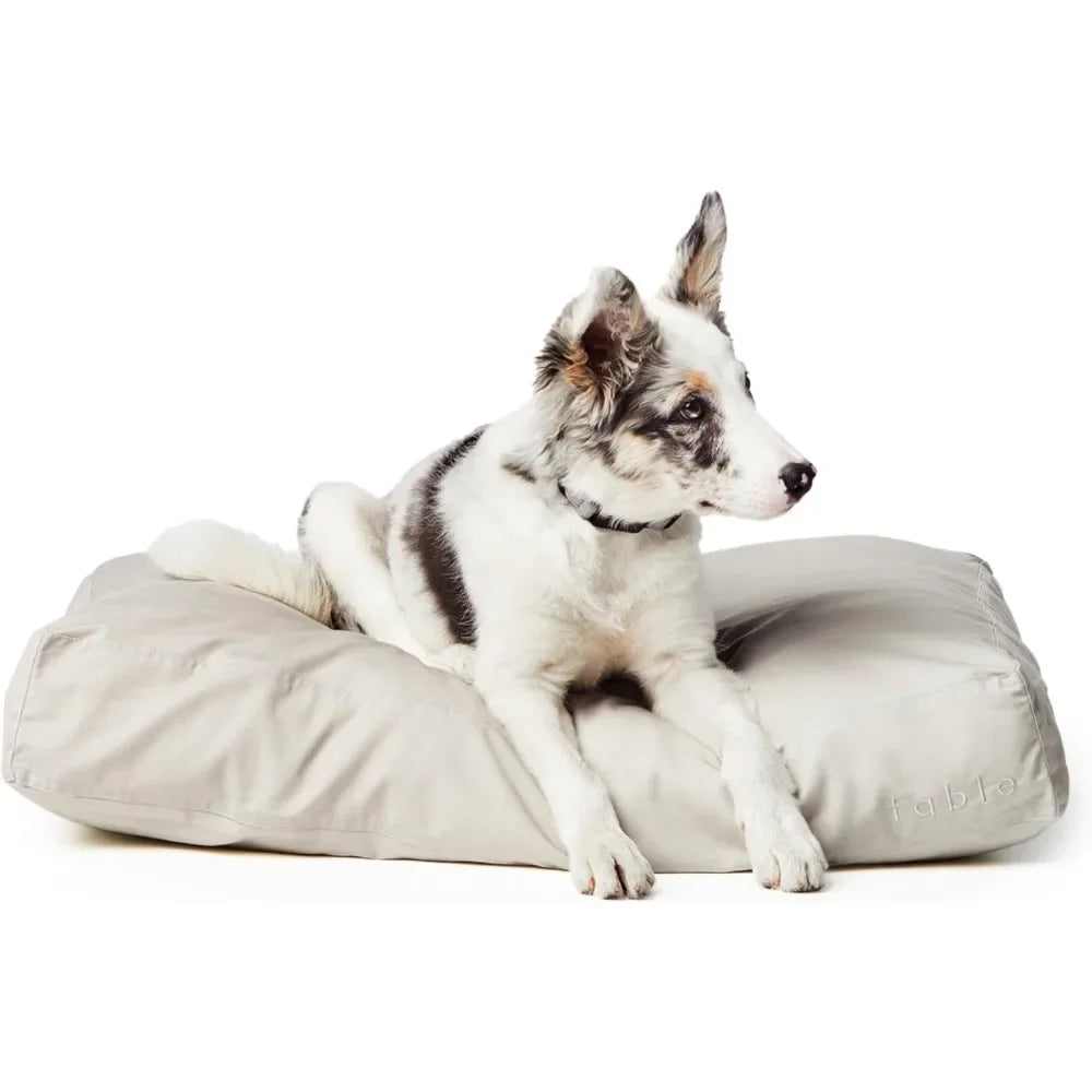 Big Dog Bed Extra Soft Dog Bed Minimalist Design Water Resistant Cushion for Large Dogs and Small Humans