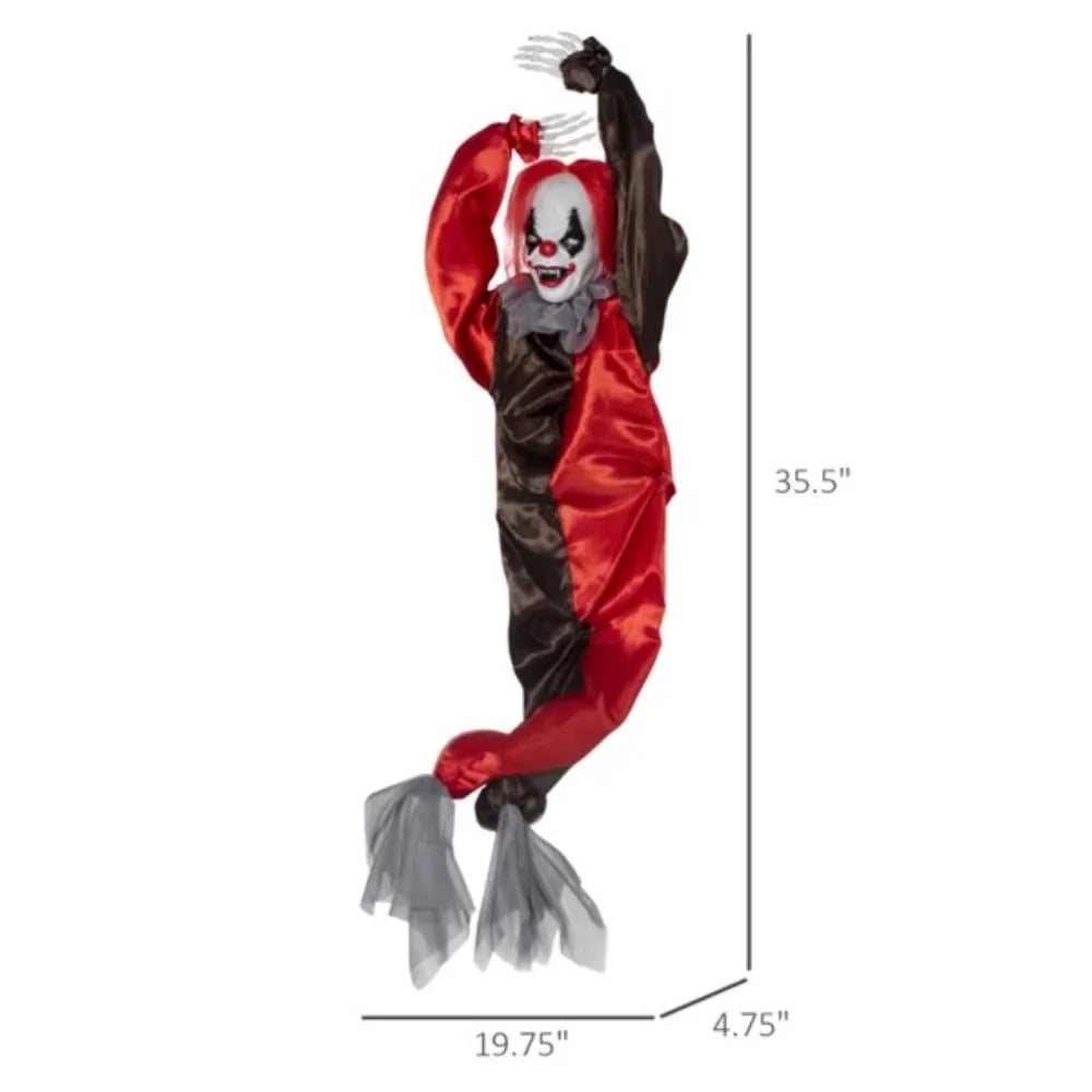 Halloween Decoration Kicking Cloth Figure for Spooky Home Decor
