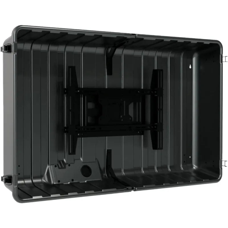 Weatherproof Protection Cover for Television with Wall Mount Bracket 45-55 Inch Black