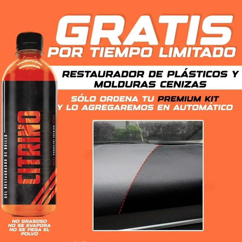 Automotive Detailing Kit Interior and Exterior with Accessories and Video Instructions