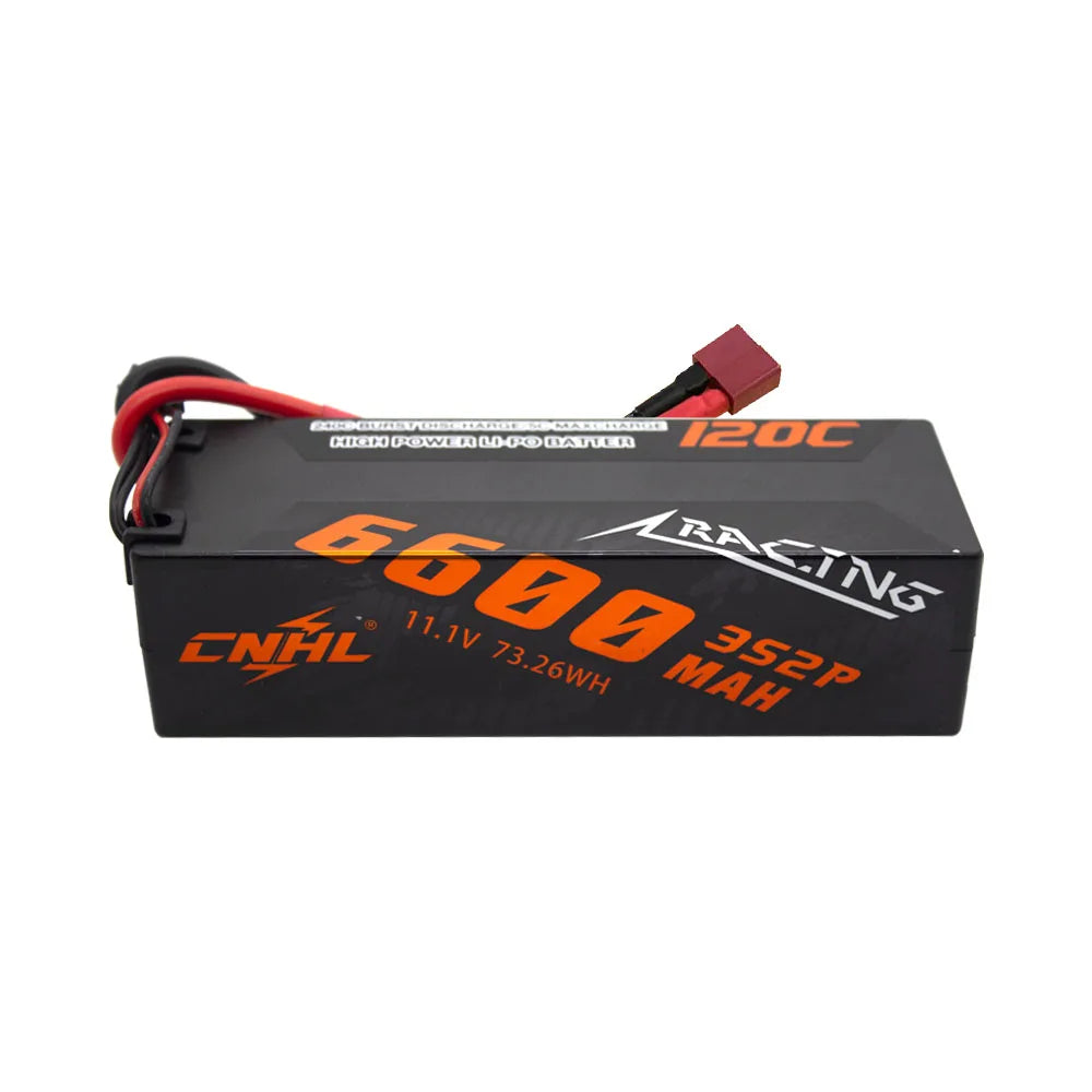 CNHL 3S 4S Lipo Battery 5600mAh 6600mAh 8000mAh 11.1V 14.8V 120C Hard Case With T EC5 Plug For RC Car Boat Truck Vehicle Truggy